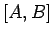 $ [A,B]$