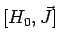 $\displaystyle [H_0,\vec{J}]$